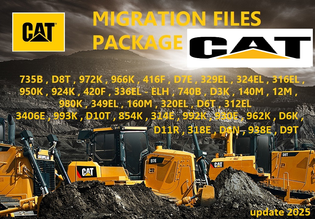 Caterpillar Migration & Decertification files package