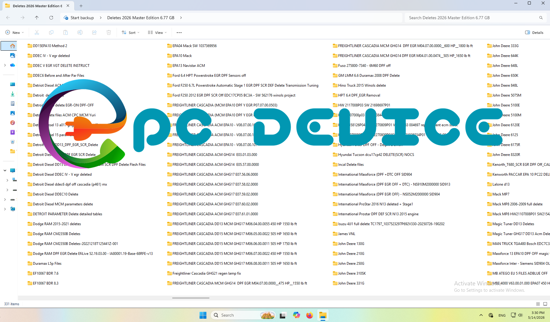 Deletes Flash files edition 2026 Master package